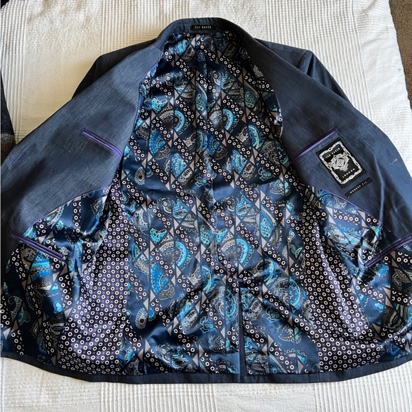 NWT Ted Baker London Debonair Denim Jacket - Picture 7 of 10